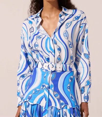 Paolita Ocean Eyes Shirt In Multi