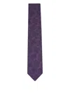 Paolo Albizzati Paisley-pattern Silk Tie In Purple