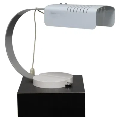 Pre-owned Paolo Caliari Table / Desk Lamp By  For Linea T, Italy, 1970s In Black