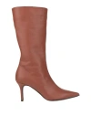Paolo Mattei Woman Boot Brown Size 8 Soft Leather