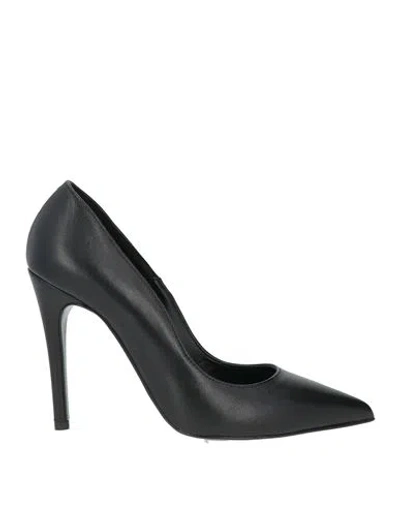 Paolo Mattei Woman Pumps Black Size 7 Leather