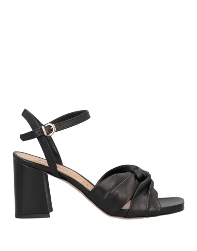 Paolo Mattei Sandals In Black