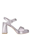 Paolo Mattei Woman Sandals Light Purple Size 10 Leather