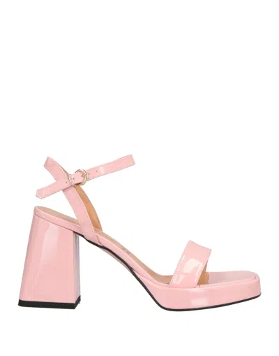 Paolo Mattei Sandals In Pink
