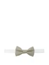Paolo Pecora Adjustable Strap Bow Tie In White
