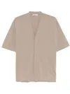 Paolo Pecora Cotton Short-sleeve Cardigan