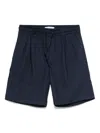Paolo Pecora Bermuda Shorts In 蓝色