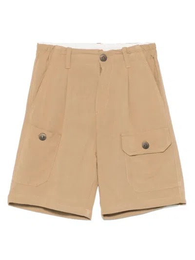Paolo Pecora Kids' Bermuda Shorts In Beige