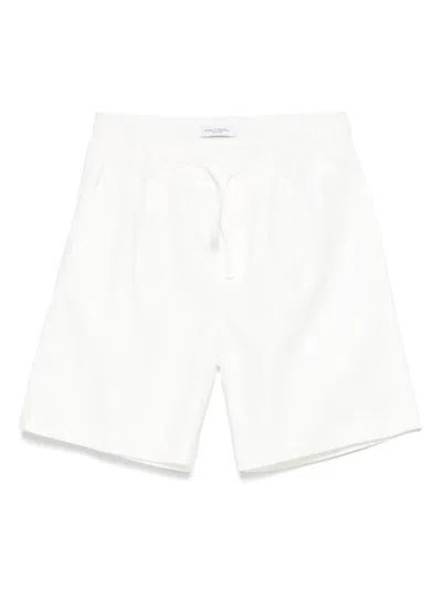 Paolo Pecora Kids' Bermuda Shorts In 白色