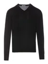 Paolo Pecora Black Sweater In Black
