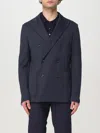 Paolo Pecora Patterned-jacquard Blazer In Blue