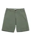 Paolo Pecora Boy Chino Shorts In Green