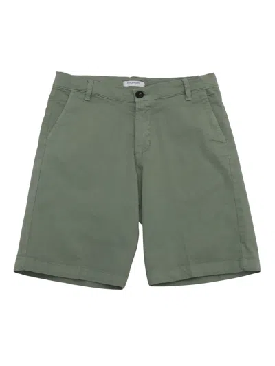 Paolo Pecora Kids' Boy Chino Shorts In Green