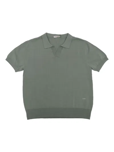 Paolo Pecora Kids' Boy Short Sleeve Polo In Gray