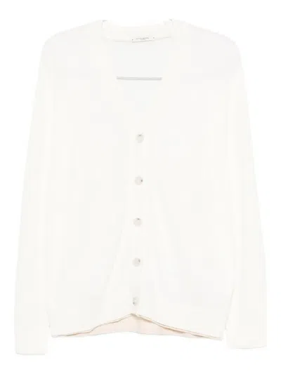 Paolo Pecora Button-front Cotton Cardigan In White