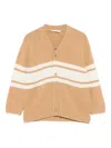 Paolo Pecora Button-up Cardigan In Multi