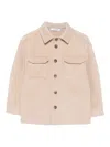 Paolo Pecora Buttoned Flap-pocket Shirt In Neutral