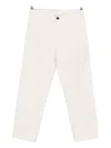 Paolo Pecora Buttoned Pants In Neutral