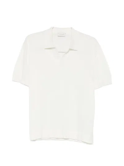 Paolo Pecora Buttonless T-shirt In White
