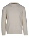 Paolo Pecora Cable-knit Wool Sweater In Neutral