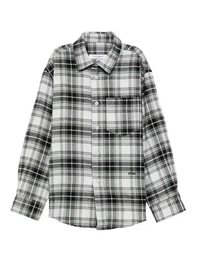 PAOLO PECORA CHECKED SHIRT