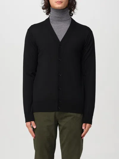 Paolo Pecora Cardigan  Men Color Black In Schwarz