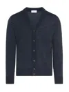 Paolo Pecora Cardigan With Buttons In Blue