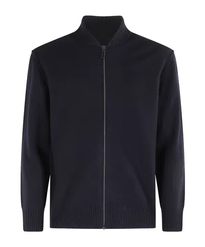 Paolo Pecora Cashmere Cardigan In Blue