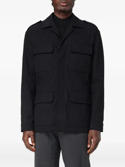 PAOLO PECORA CHEST-POCKET FIELD JACKET