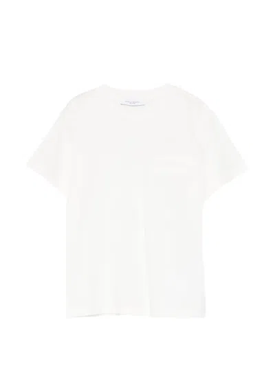 Paolo Pecora Kids' Chest-pocket T-shirt In White