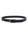 Paolo Pecora Classic Belt In Black