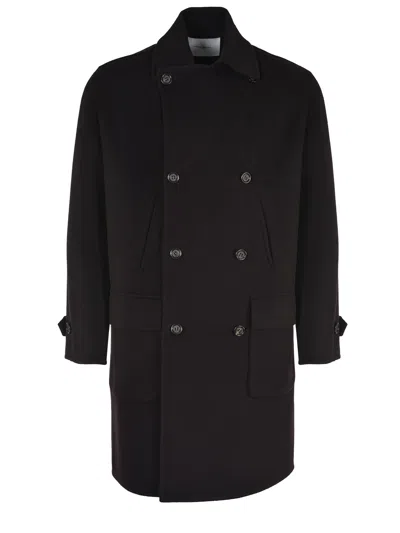 Paolo Pecora Coat In Brown