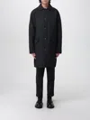 Paolo Pecora Coat  Men Color Black In Black