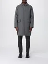 Paolo Pecora Coat  Men Color Grey In Gray