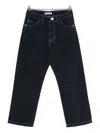 Paolo Pecora Contrast-stitch Jeans In Black