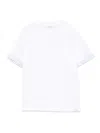Paolo Pecora Contrasting-trim T-shirt In White