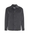 Paolo Pecora Corduroy Jacket In Black