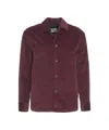 Paolo Pecora Corduroy Jacket In Red