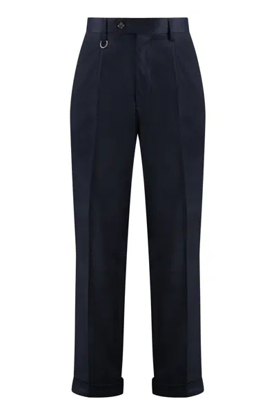 PAOLO PECORA PAOLO PECORA COTTON BLEND TROUSERS