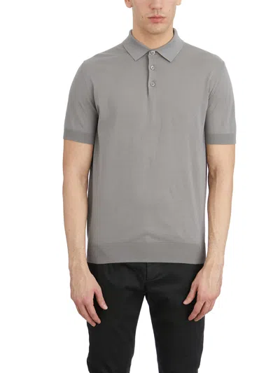 Paolo Pecora Cotton Polo Sweater