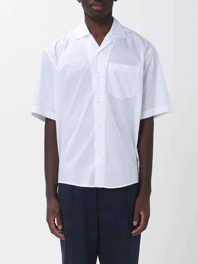 Paolo Pecora Short-sleeve Camp-collar Shirt In White