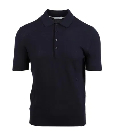 Paolo Pecora Cotton Short-sleeve Cardigan In Black