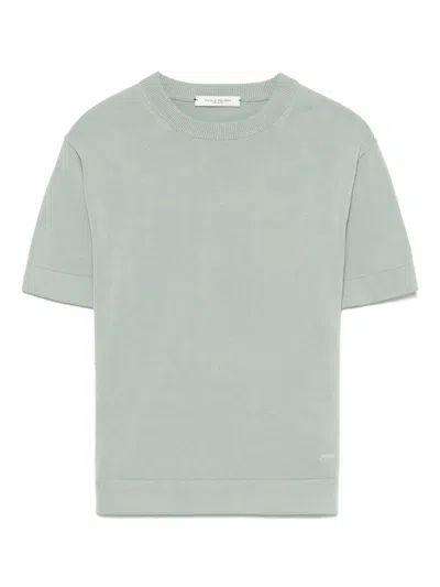 Paolo Pecora Kids' Cotton T-shirt In Green