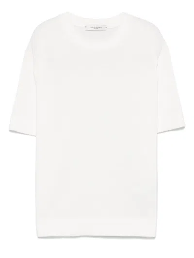 Paolo Pecora Kids' Cotton T-shirt In White