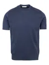 Paolo Pecora Minimal Blue T-shirt In ブルー