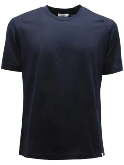 Paolo Pecora Cotton T-shirt In Blue