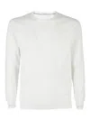 Paolo Pecora Cotton Yarn Jumper In Cream
