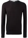 Paolo Pecora Pullover Mit Rundem Ausschnitt In Black