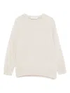 Paolo Pecora Wool Sweater In White