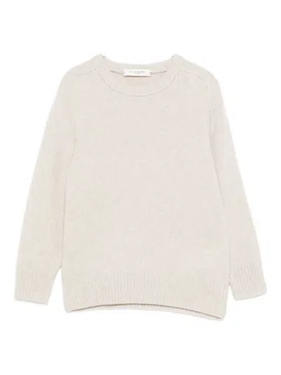 Paolo Pecora Kids' Wool Sweater In Neutrals